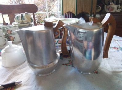 Two More Piquot Ware Pots