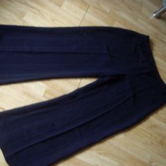 black trousers