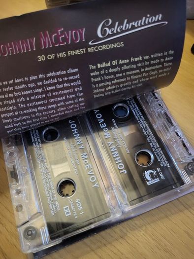 Johnny McEvoy Celebration 30 Of His Finest Recordings Double Cassette