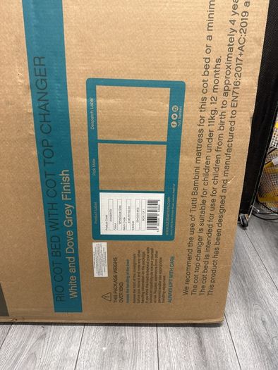 Brand new cot
