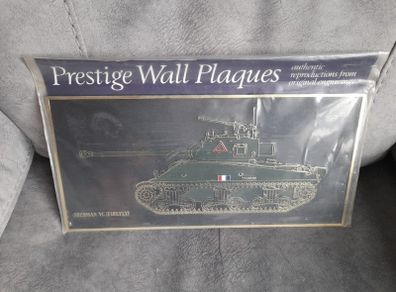Prestige Wall Plaques Sherman VC (Firefly). New. Free Postage!