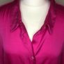 New Look curves pink satin blouse (size 28) Image 2