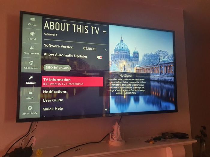 55 Inch TV stand ( Original  LG Genioun )
