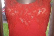 Monari peach lace cami top size UK10 EUR38 Postage included