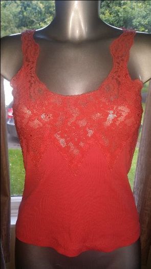 Monari peach lace cami top size UK10 EUR38 Postage included