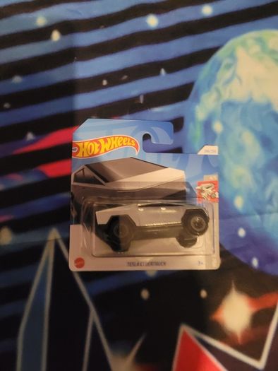Hotwheels Telsa Cybertruck HW Rolling Metal #246 New & Sealed! Short Card