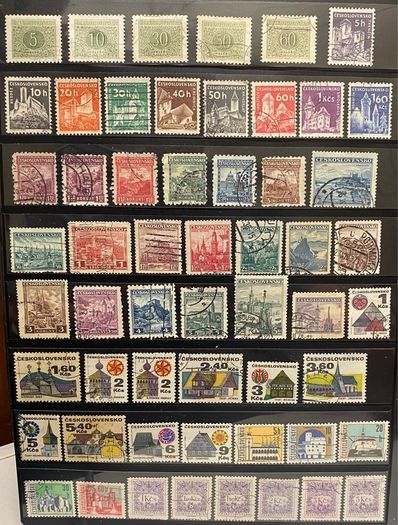 Czechoslovakian Stamp lot