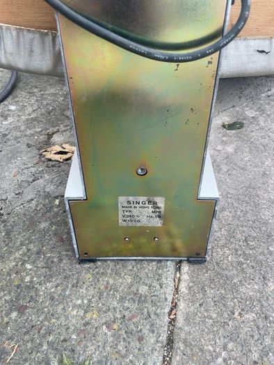 singer  vintage press