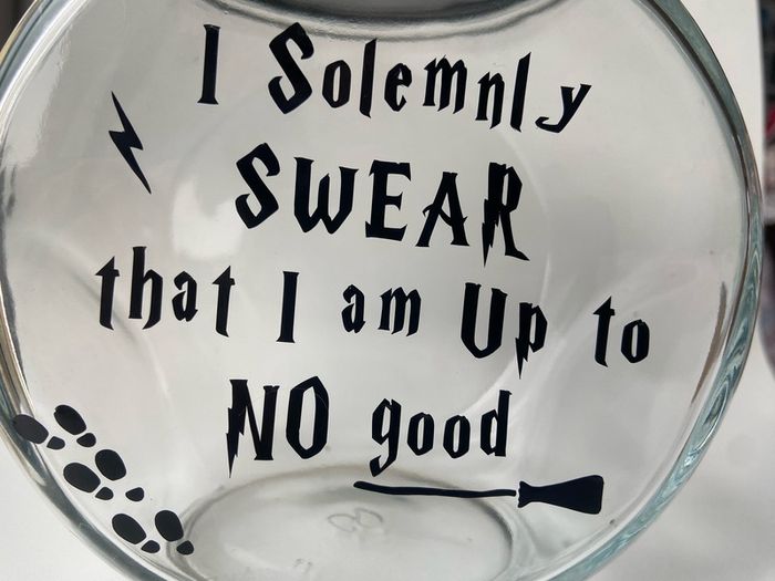 I solemnly swear I'm up to no good - Cookie Jar - Sweet Jar - Harry Potter