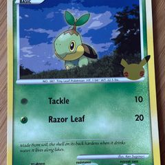Pokemon jumbo oversize card Turtwig 103/130