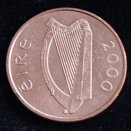 Ireland - 2000 - 1 Penny - Bird - UNC - KM.12a - [2040]