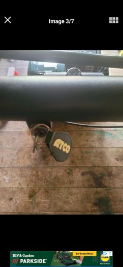 cylinder mower as new