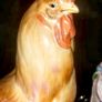 Large antique HEREND ROOSTER Art Deco era Image 4