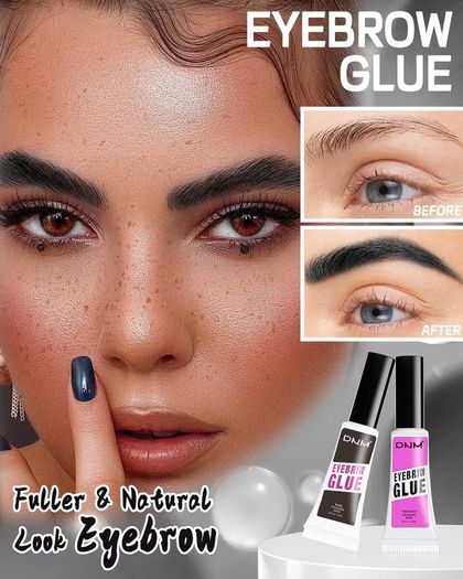 Brand New Eyebrow Gel Set 2-piece Black & Clear Long-lasting Waterproof Styling Kit