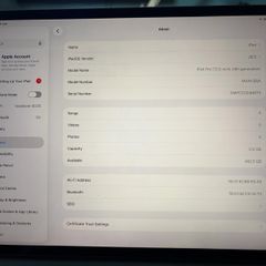 iPad Pro 12.9", 512gb with keyboard case