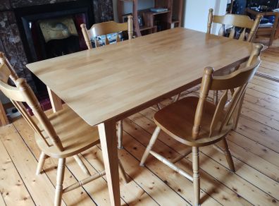 Dining Table + 4 Chairs