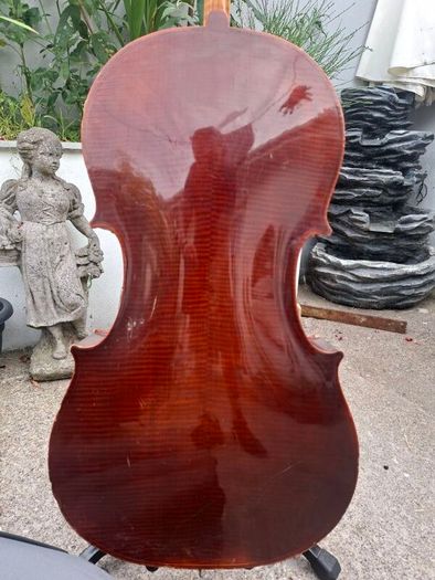 Beautiful Roderich Paesold model 601 3/4 Cello made in Germany in 1978