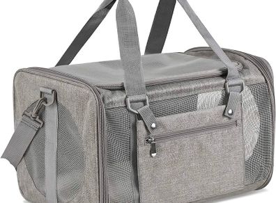 Carrier Dog Carrier Airline Approved Pet Carriers for Small Medium Cats Dogs Puppies Bunny of 15lbs, Small Dog Soft Sided Carrier Collapsible Puppy Carrier (FREE SHIPPING)