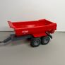 SIKU 1962 Krampe Half-Pipe Tipping Trailer 1:50 - Farm Trailer Toy Machinery Image 3