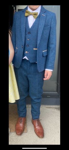 Marc Darcy boys communion suit & shoes