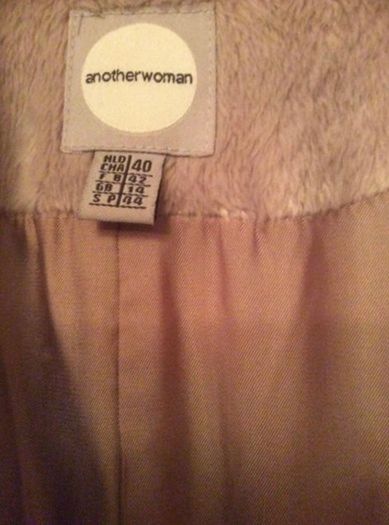 Another Woman Flat Fur Jacket