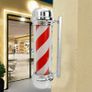 Rotating Strips LED Barber Pole Light Red White Blue Image 9