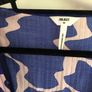 Blue Pattern Wrap Dress with Matching Slip Image 6