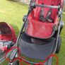 Baby Jogger City Select - Replacement 2nd Seat/Frame Adapter Caps Covers (Left & Right Pair) Image 2