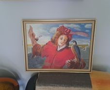 Vintage Acrylic Painting