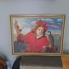 Vintage Acrylic Painting