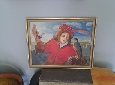 Vintage Acrylic Painting