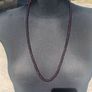 Genuine Natural Garnet Necklace (Opera Length 28") Image 8