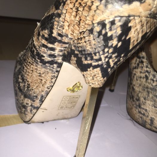 Lipsy Snakeskin Heels