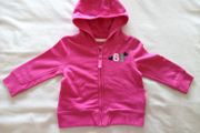 Mothercare Baby Girl Pink Zip-up Hoody