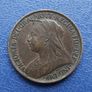 1901 Great Britain. Victoria. Farthing Image 2