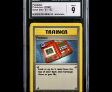 Pokedex 87/102 CGC 9 Mint Uncommon Graded WOTC Base Set 1999 Pokemon Card