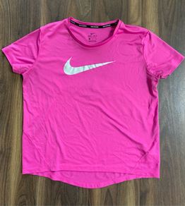 Ladies Pink Nike Dri-fit Top