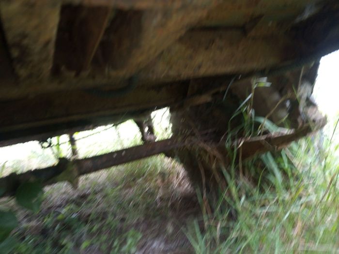Vintage army trailer