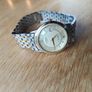 Title: Men's Rotary 10666 Quartz Dress Watch - Slim Two-Tone Design Image 5
