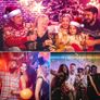 30M LED Strip Lights, CGN Bluetooth 100FT Music Sync Smart LED Strip With Remote 5050 RGB Colour Changing Decorative Dimmable Light Strips Multimode Ambient Mood Lighting for Bedroom TV Backlight Image 2