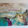 LARGE Original Art Dublin Original abstract art original seascape Dublin  contemporary art Image 4