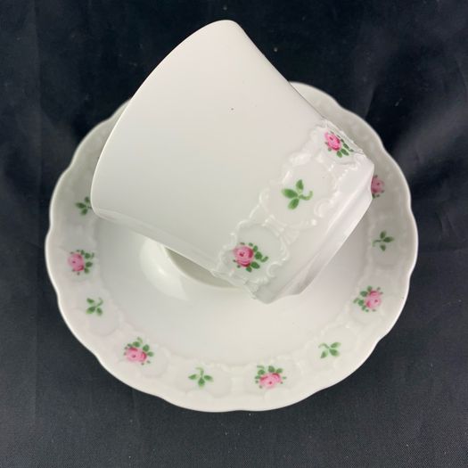 Vintage Bavarian Demitasse Cup and Saucer