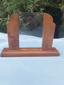 Art Deco Mahogany picture frame