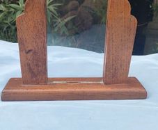 Art Deco Mahogany picture frame