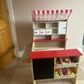 Children's wooden kitchen with chalk board Image 2