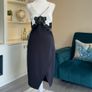 Brand New Stunning Ladies Black & White Dress from Lipsy Size UK 10 / EU 38 Image 2