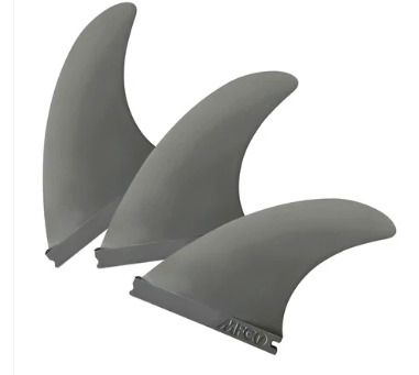 NSP Surfboard 7'6" Elements HDT Funboard White Futures