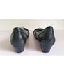Hush Puppies Candid Pump Bit Black Leather Wedge Shoes UK3 EU36 New Boxed  CAN POST Image 8