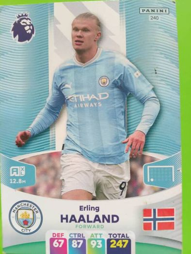 Ealing Haalnd Match Attax 23/24 Good Condition