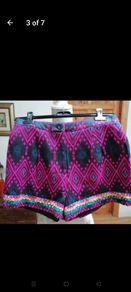 ASOS beautiful woven boho shorts, quality Material, full lined. Never worn.